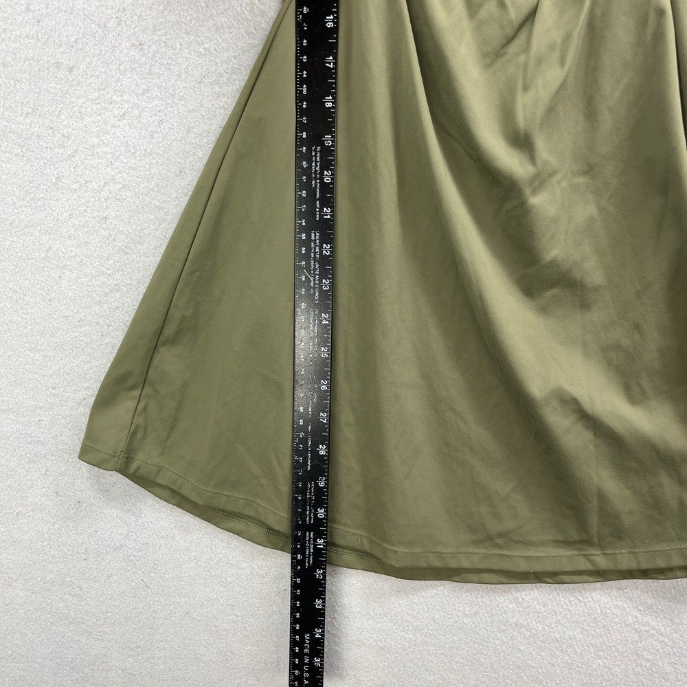 Halara Athletic Dress Womens S Olive Green Cloudful Stretch A-Line Tennis Mini - Picture 9 of 12
